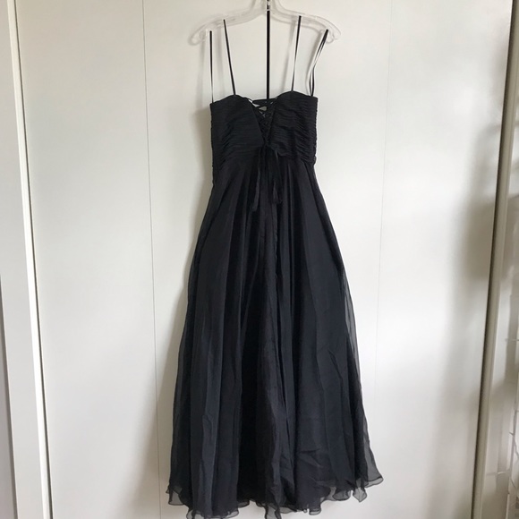 B’Dazzle Strapless Floor Length Gown - Picture 5 of 10